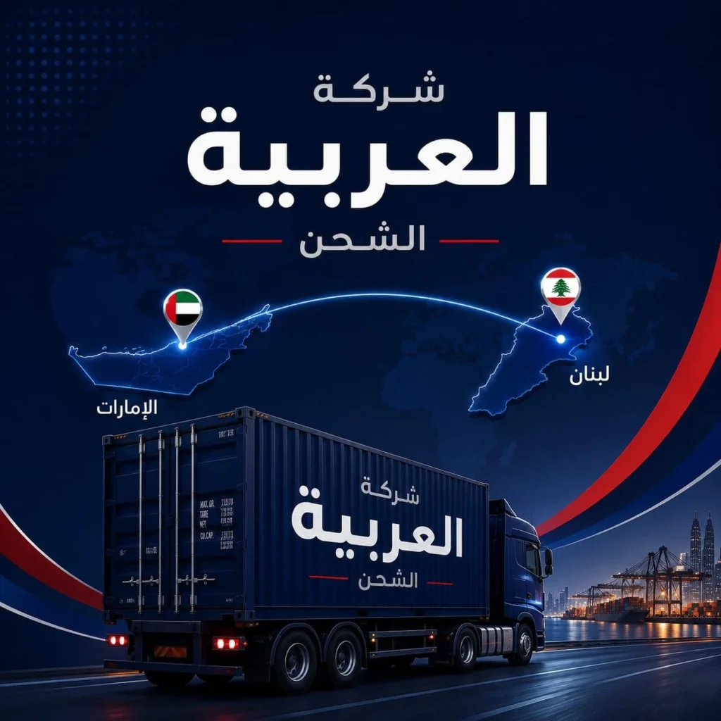 شركة شحن من الامارات الى لبنان
