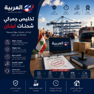 تخليص جمركي شحنات لبنان