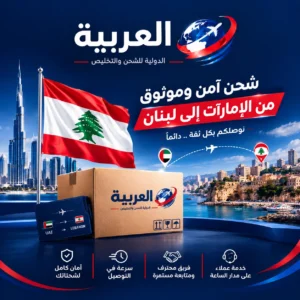 أفضل شركة شحن للبنان
