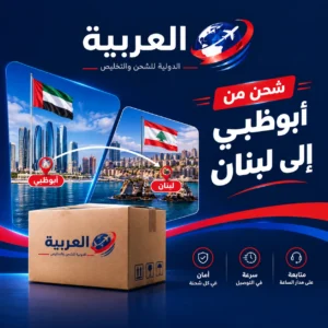 شحن من أبوظبي إلى لبنان