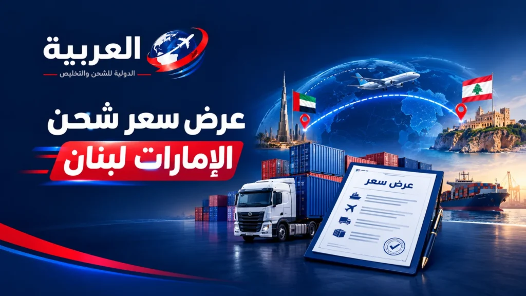 عرض سعر شحن الإمارات لبنان،